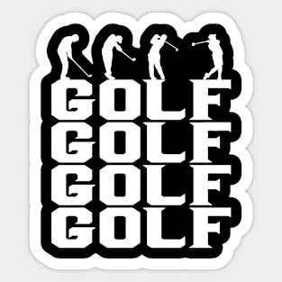 Golfers - Golfer Gift Sticker